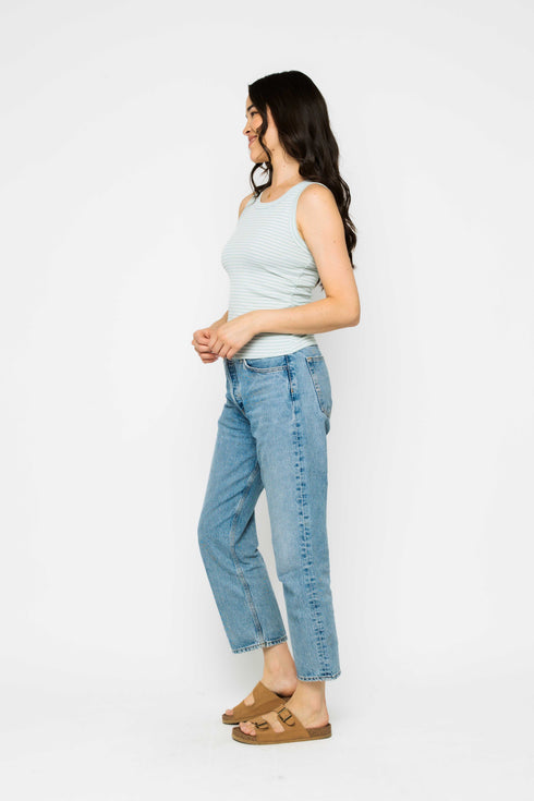 Leanne-Crew Neck Tank